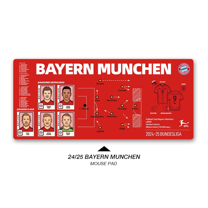 Football Club Keyboard Mat – Personalized Club Editions | Football Fan Desk Accessory