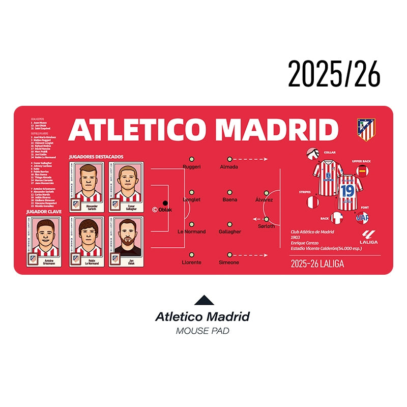 Football Club Keyboard Mat – Personalized Club Editions | Football Fan Desk Accessory