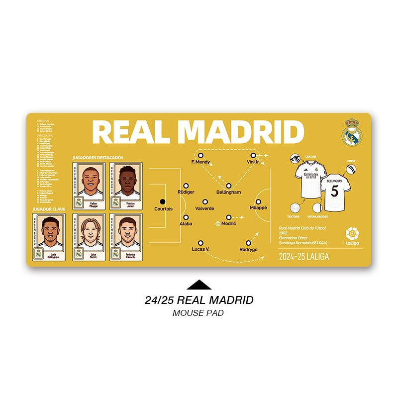 Football Club Keyboard Mat – Personalized Club Editions | Football Fan Desk Accessory