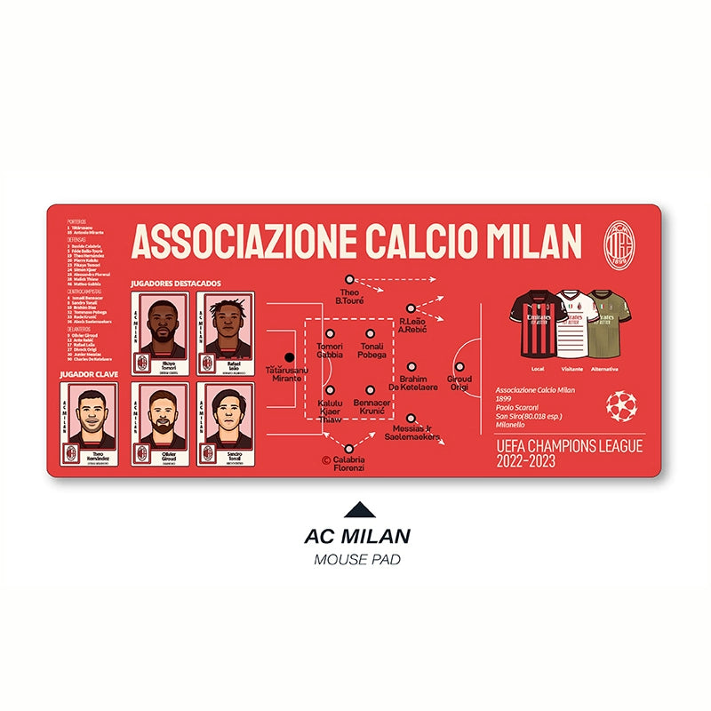 Football Club Keyboard Mat – Personalized Club Editions | Football Fan Desk Accessory