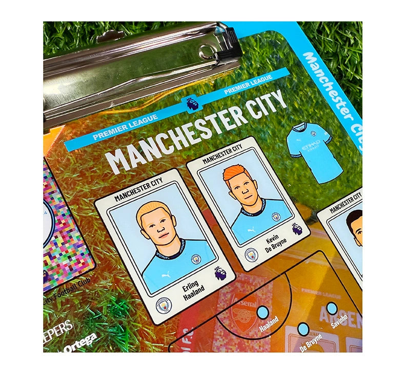 Football Tactics Clipboard – Team-Specific Versions | Collectible Fan Strategy Board