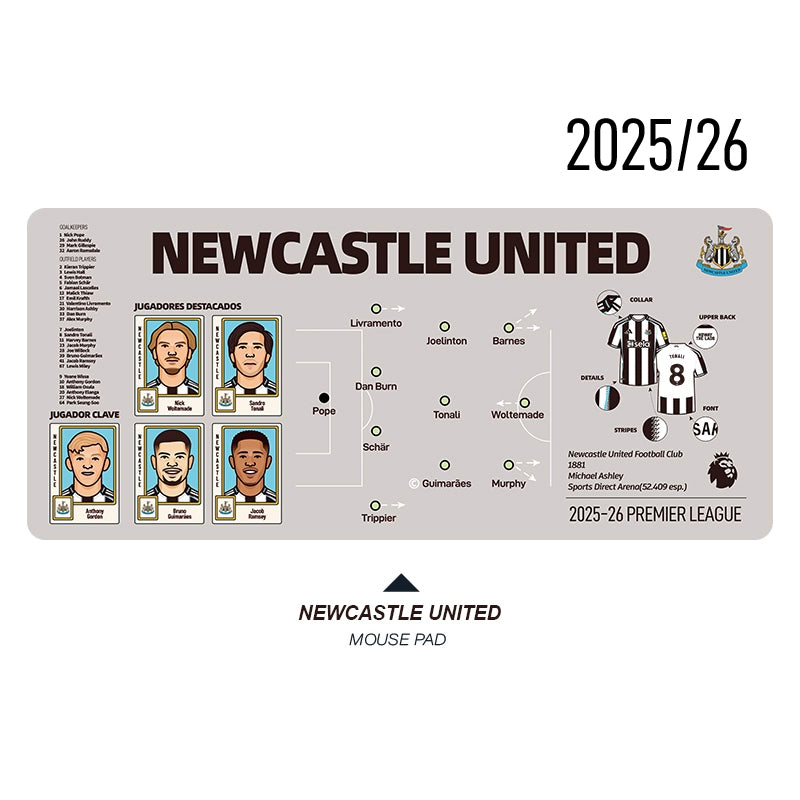 Football Club Keyboard Mat – Personalized Club Editions | Football Fan Desk Accessory