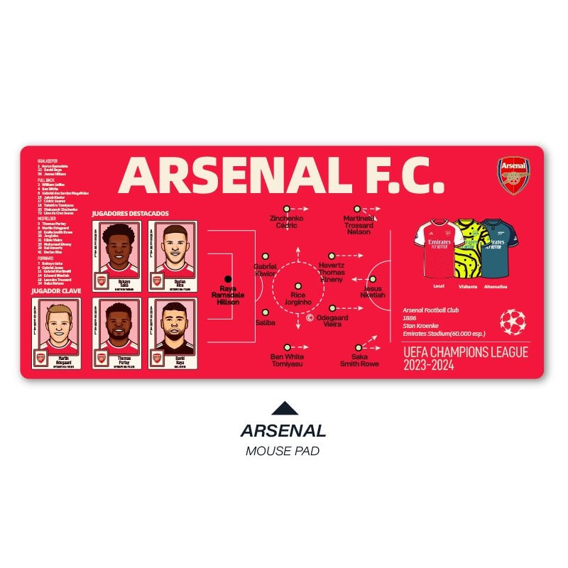 Football Club Keyboard Mat – Personalized Club Editions | Football Fan Desk Accessory