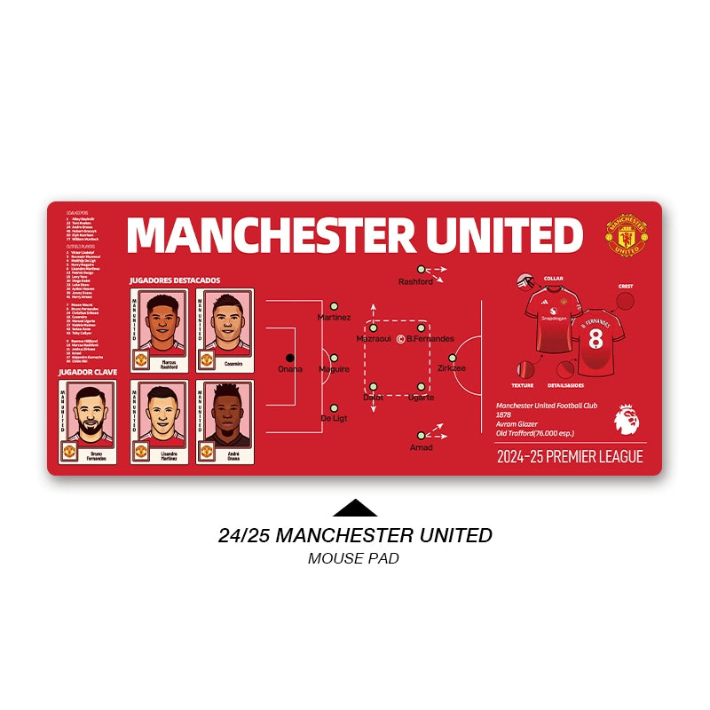 Football Club Keyboard Mat – Personalized Club Editions | Football Fan Desk Accessory