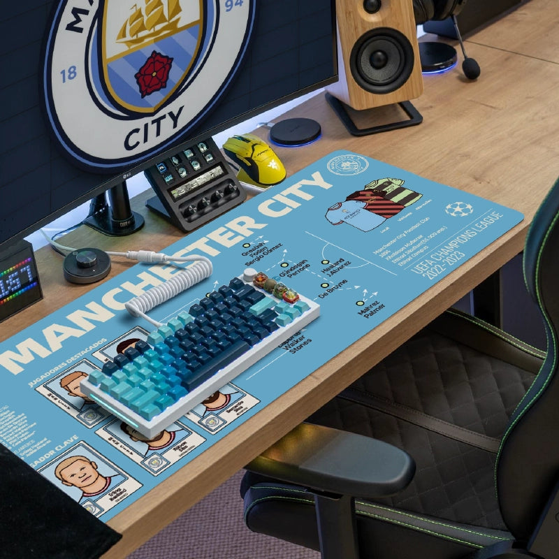 Football Club Keyboard Mat – Personalized Club Editions | Football Fan Desk Accessory