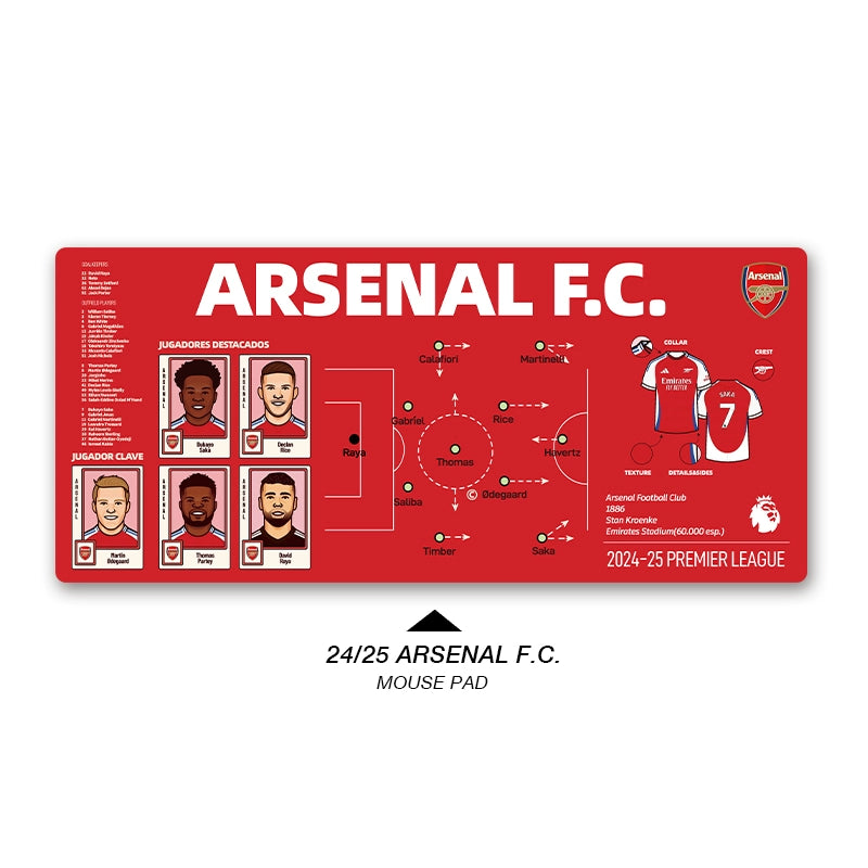 Football Club Keyboard Mat – Personalized Club Editions | Football Fan Desk Accessory