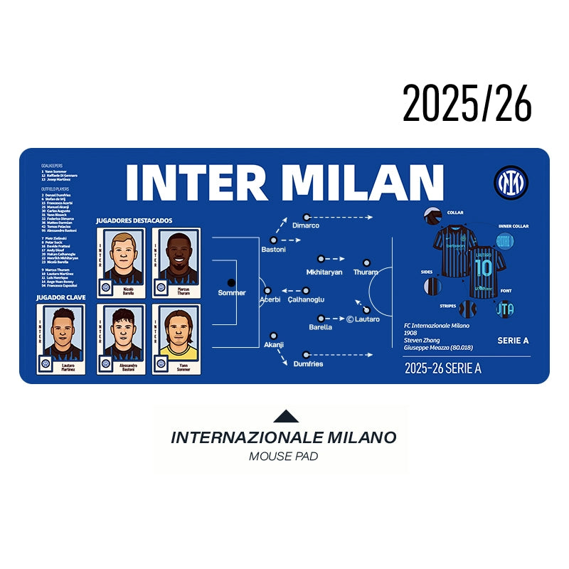 Football Club Keyboard Mat – Personalized Club Editions | Football Fan Desk Accessory