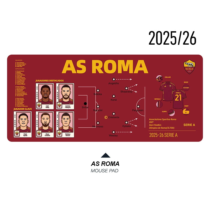 Football Club Keyboard Mat – Personalized Club Editions | Football Fan Desk Accessory